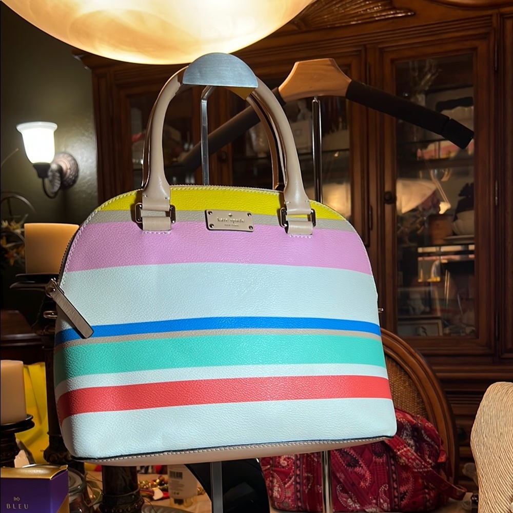 Kate Spade Colorful Striped Women's Dome Bag